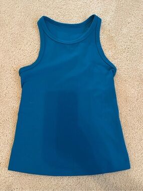 Lululemon Align racerback tank size 0 Teal Blue